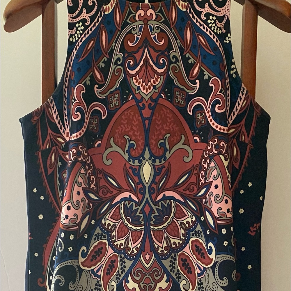 Banana Republic M dress. Sheath style. Sleeveless. Polyester and spandex. - Picture 2 of 11
